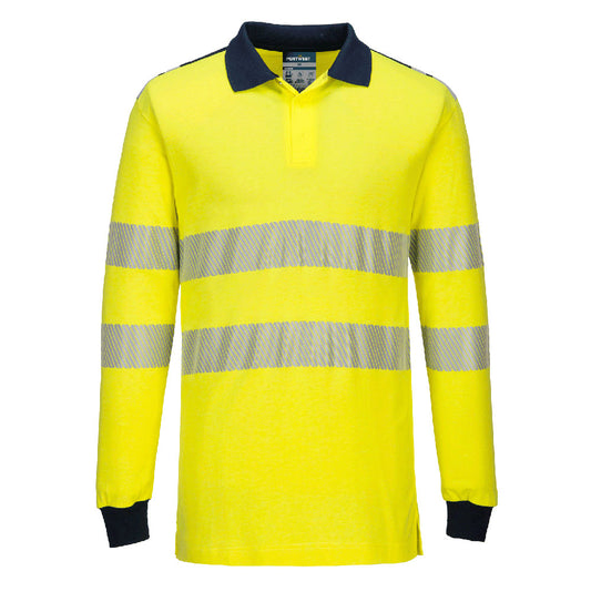 FR702YNR - Polo PW3 FR Modaflame Hi-Vis
