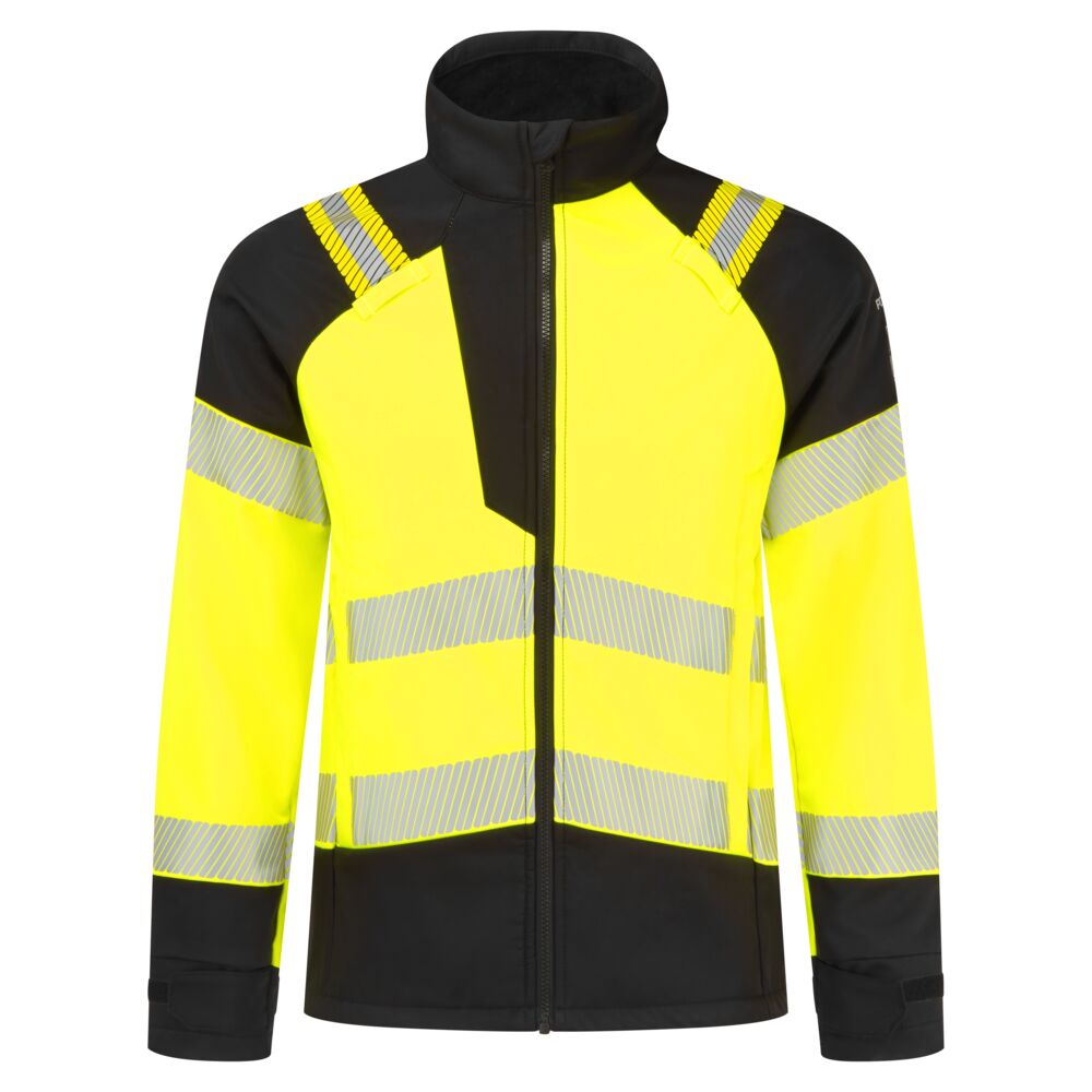FR718YBR - PW3 Modaflame Hi-Vis Multi-Norm Softshell Jacket FR