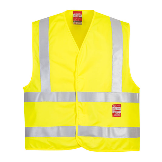 FR75YER - Fireproof Hi-Vis vest