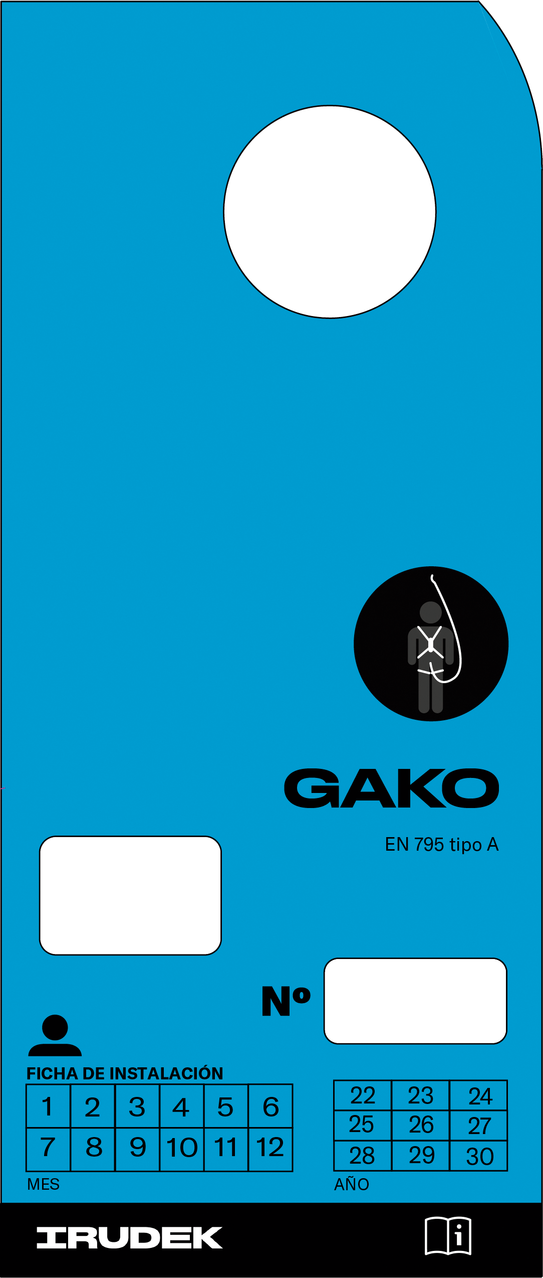 Ancoraggio GAKO PLATE