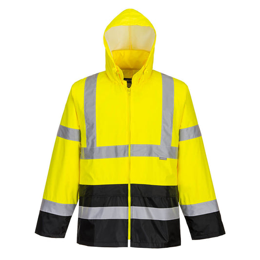 H443YBR - Classic Two-Tone Jacket - Hi-Vis Waterproof