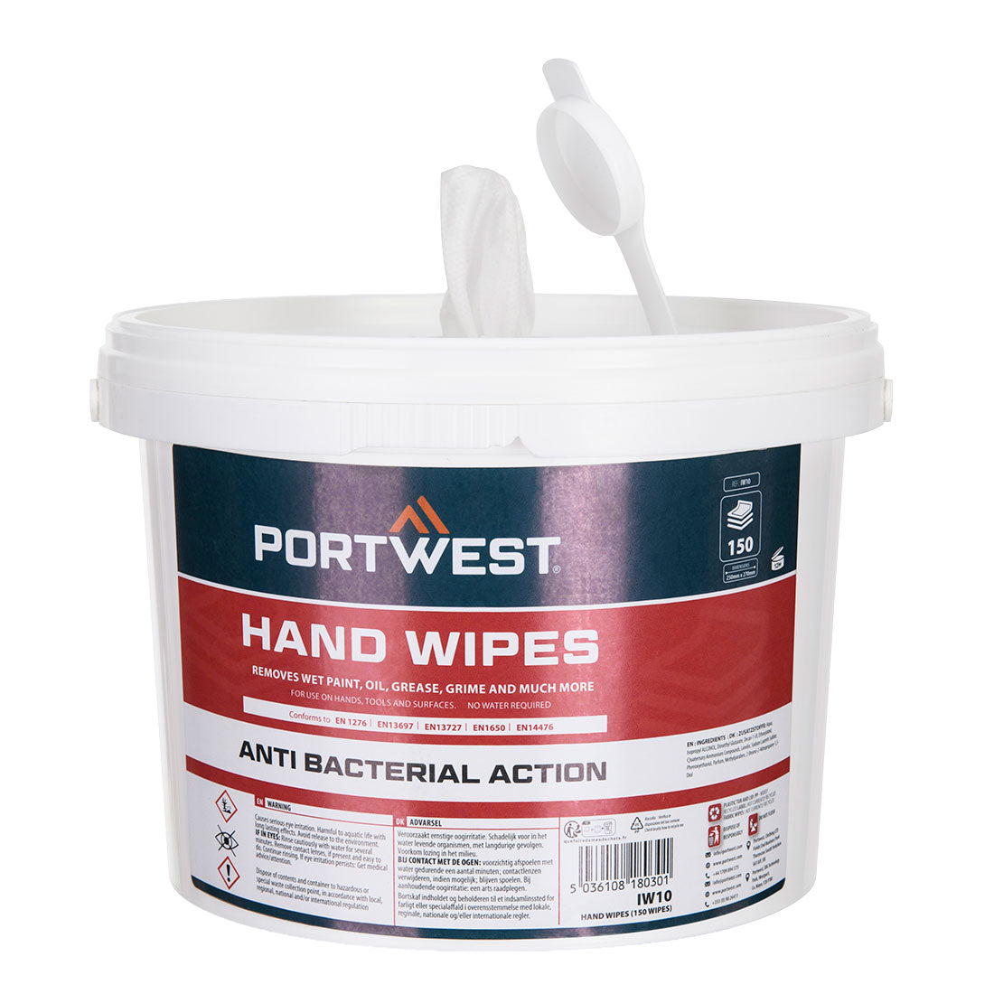 IW10WHR - Hand wipes (150)