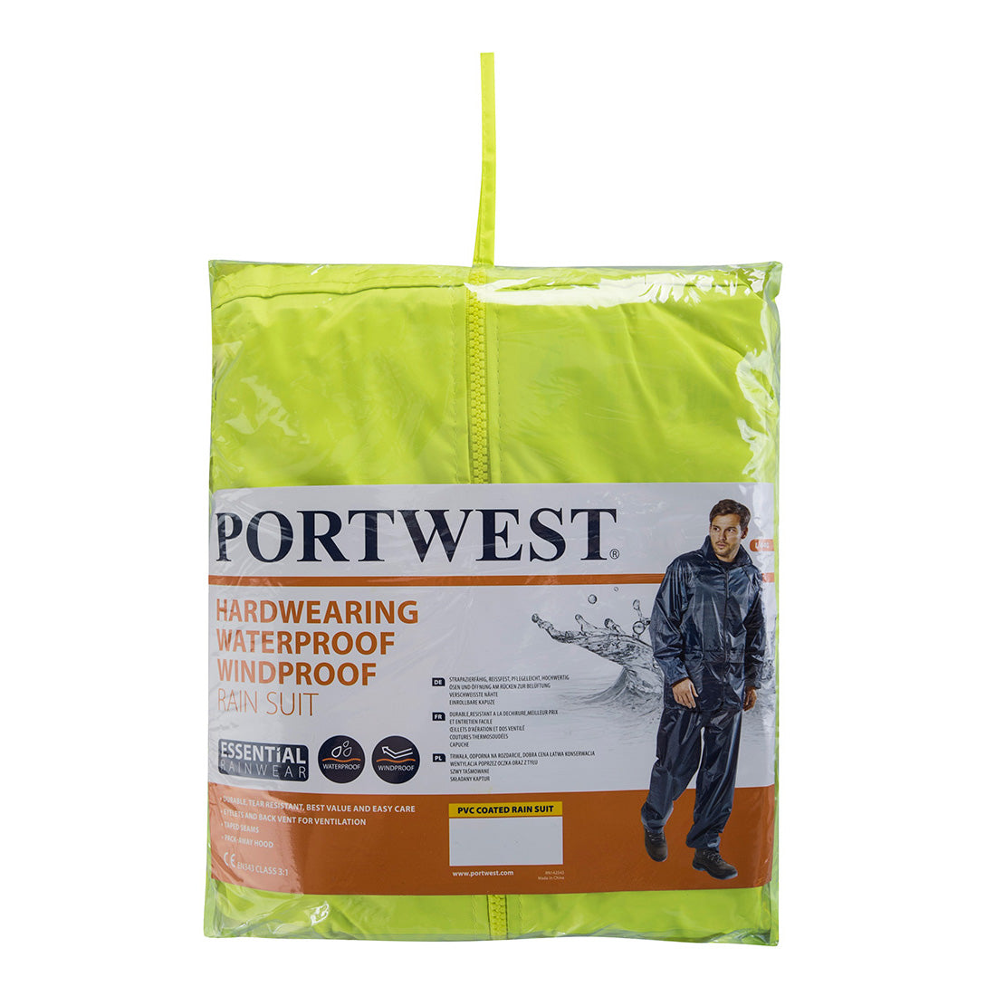 L440YER - Essentials waterproof suit (2 piece set)