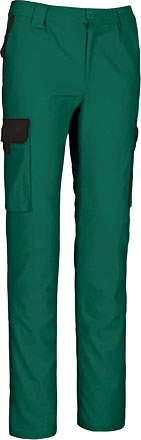 Pantaloni da lavoro multitasche con design bicolore Typhoon