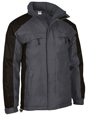 Parka impermeabile bicolore con cappuccio a scomparsa Arkansas