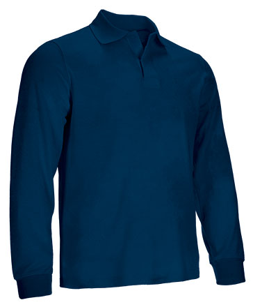 Polo manica lunga con chiusura in velcro Valiant