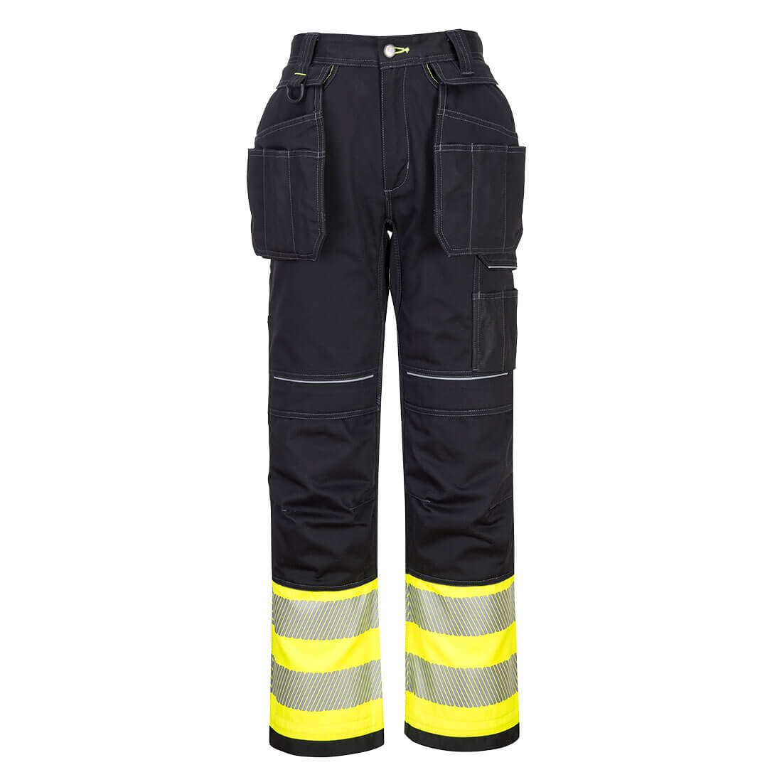 PW307YBR - Pantalones PW3 con funda de alta visibilidad Clase 1