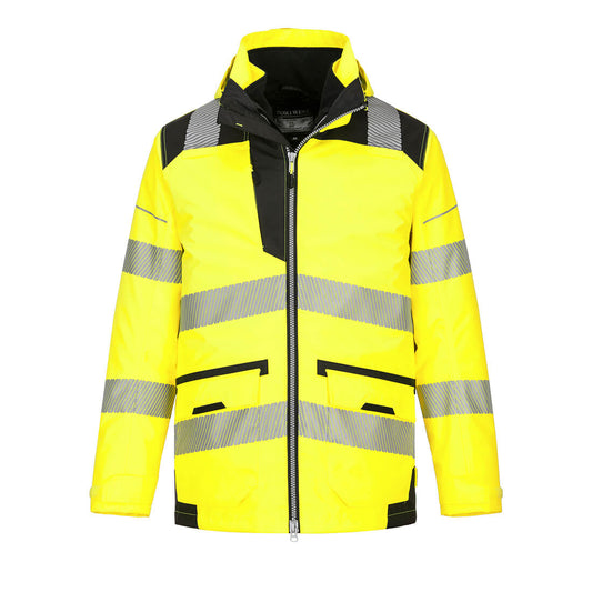 PW367YBR - Chaqueta 5 en 1 de alta visibilidad PW3