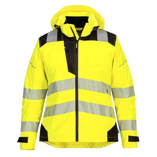 PW389YBR - Giacca PW3 antipioggia donna Hi-Vis