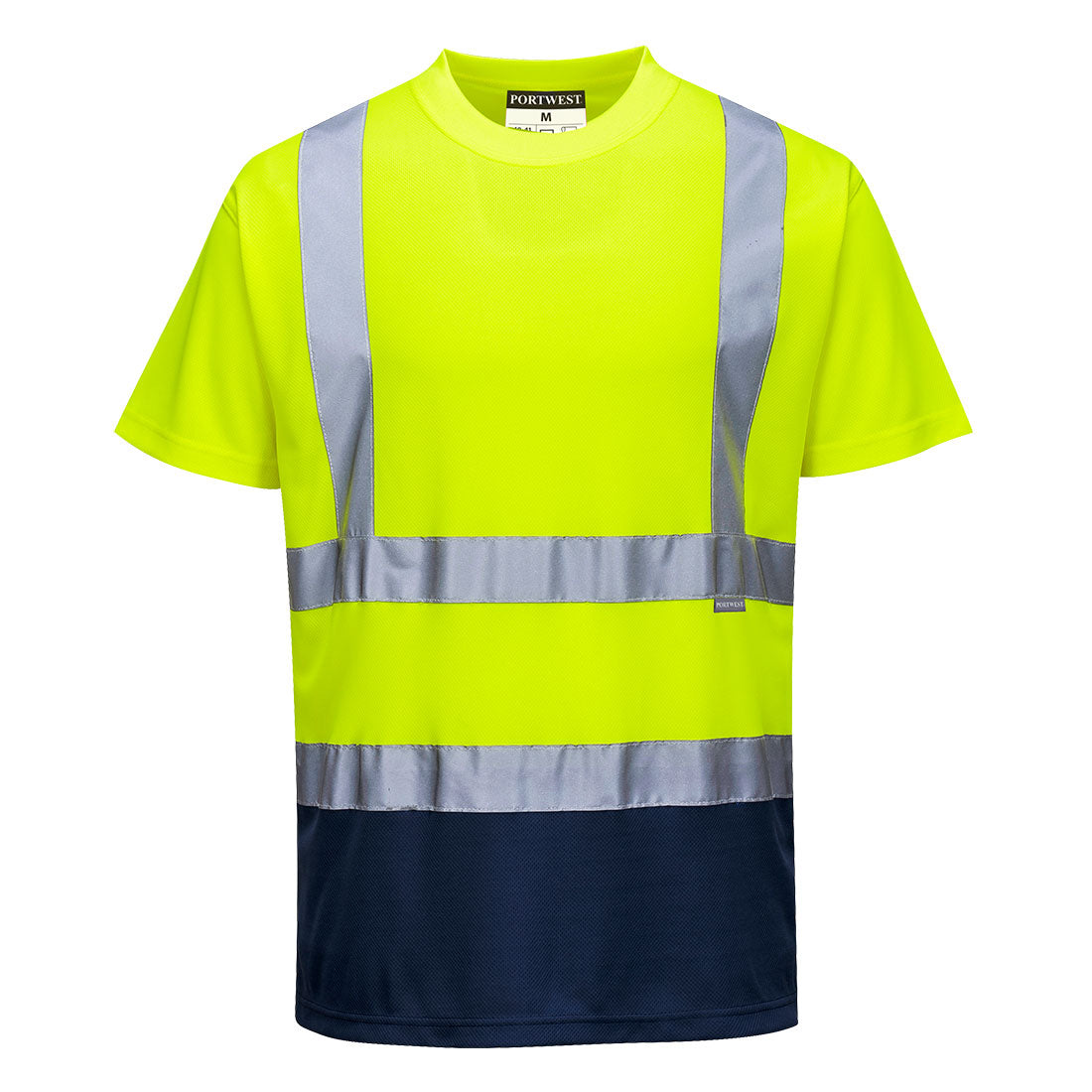 S378YNR - T-shirt bicolore - Haute visibilité