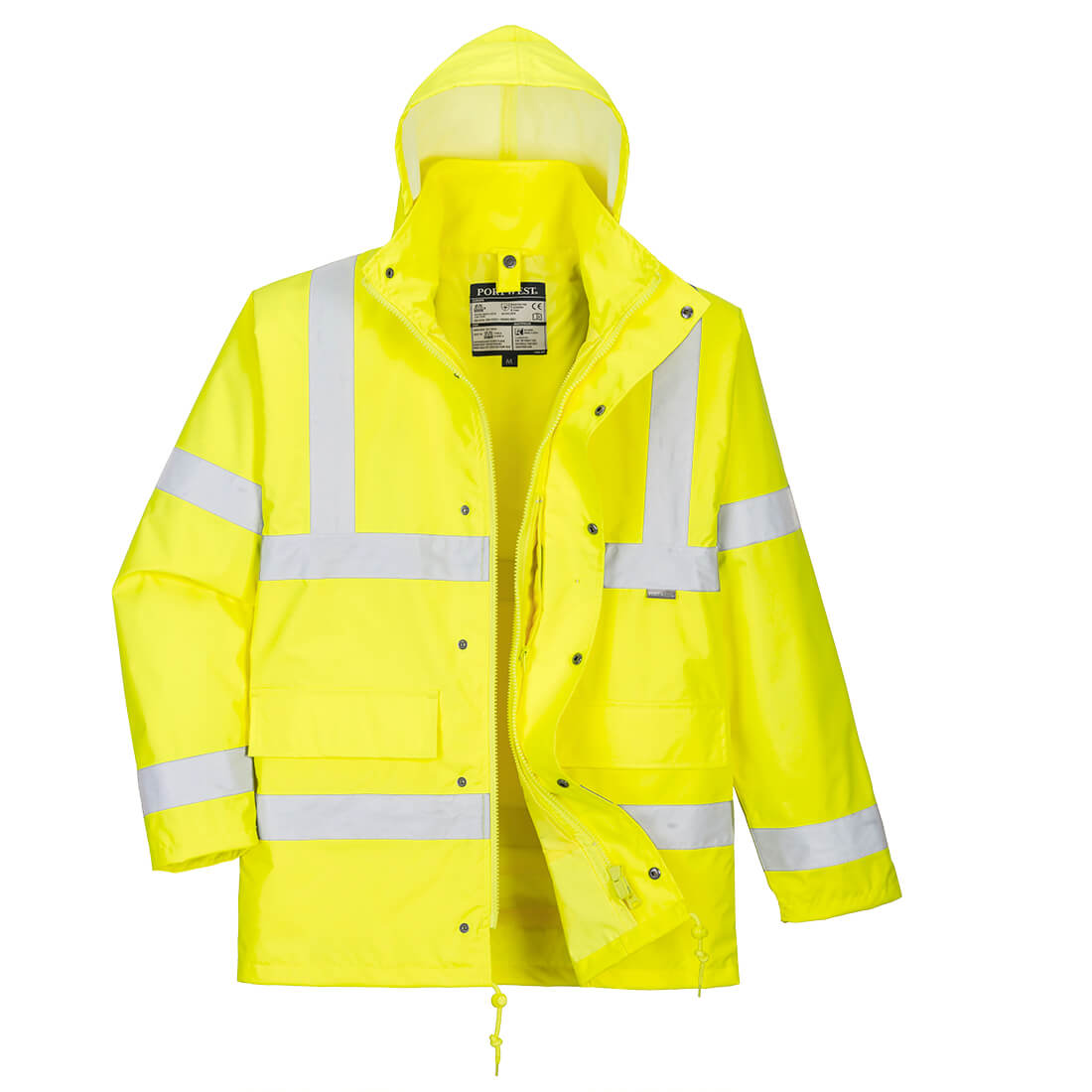 S468YER - Chaqueta Traffic 4 en 1 de alta visibilidad