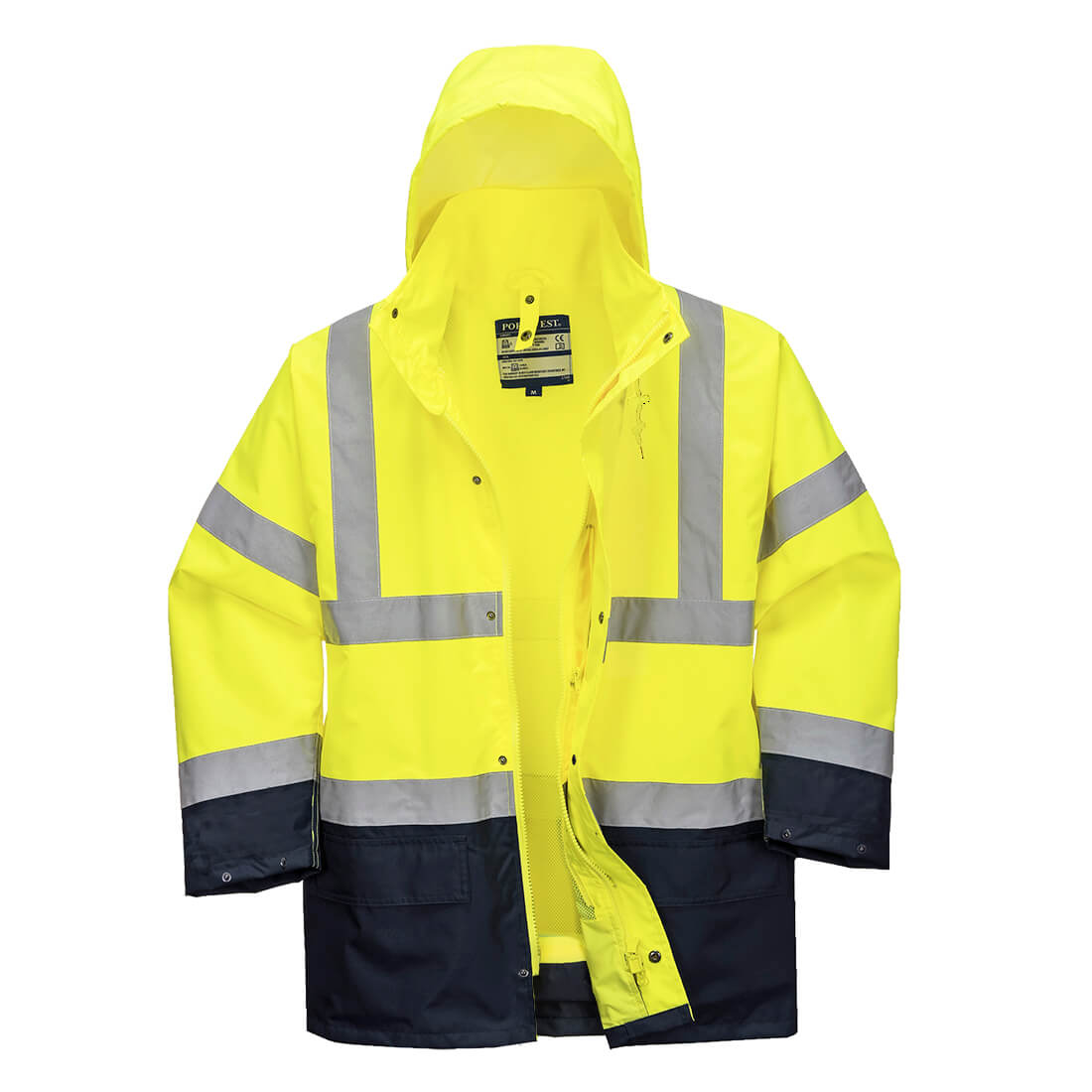 S766YNR - Veste essentielle haute visibilité bicolore 5 en 1