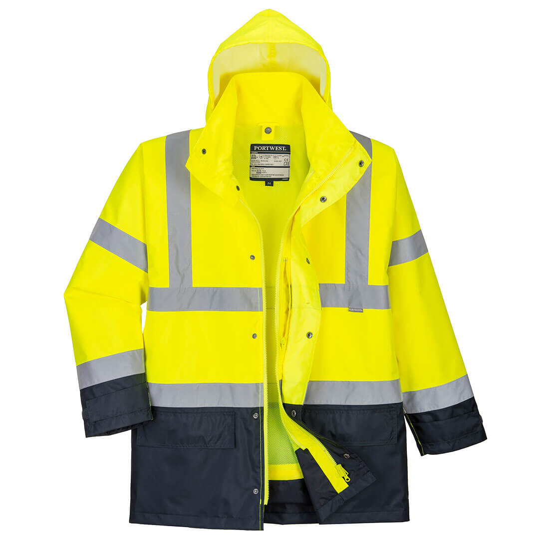 S768YNR - Chaqueta ejecutiva 5 en 1 de alta visibilidad