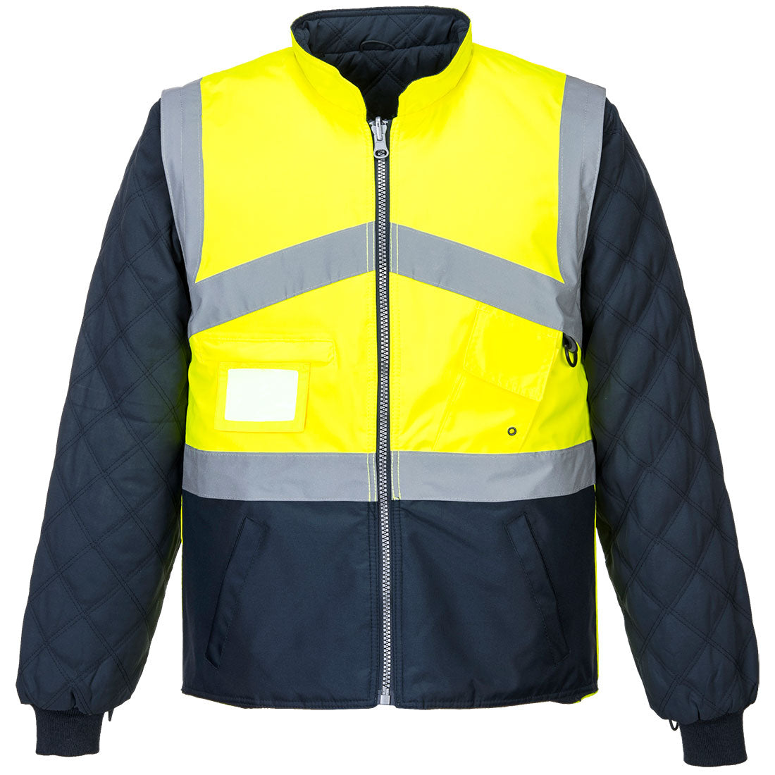 S769YNR - Hi-Vis 2 in 1 two-tone jacket, breathable and reversible
