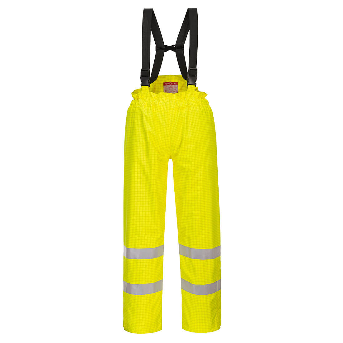 S781YER - Pantalone Bizflame Rain foderato - multinorma Hi-Vis