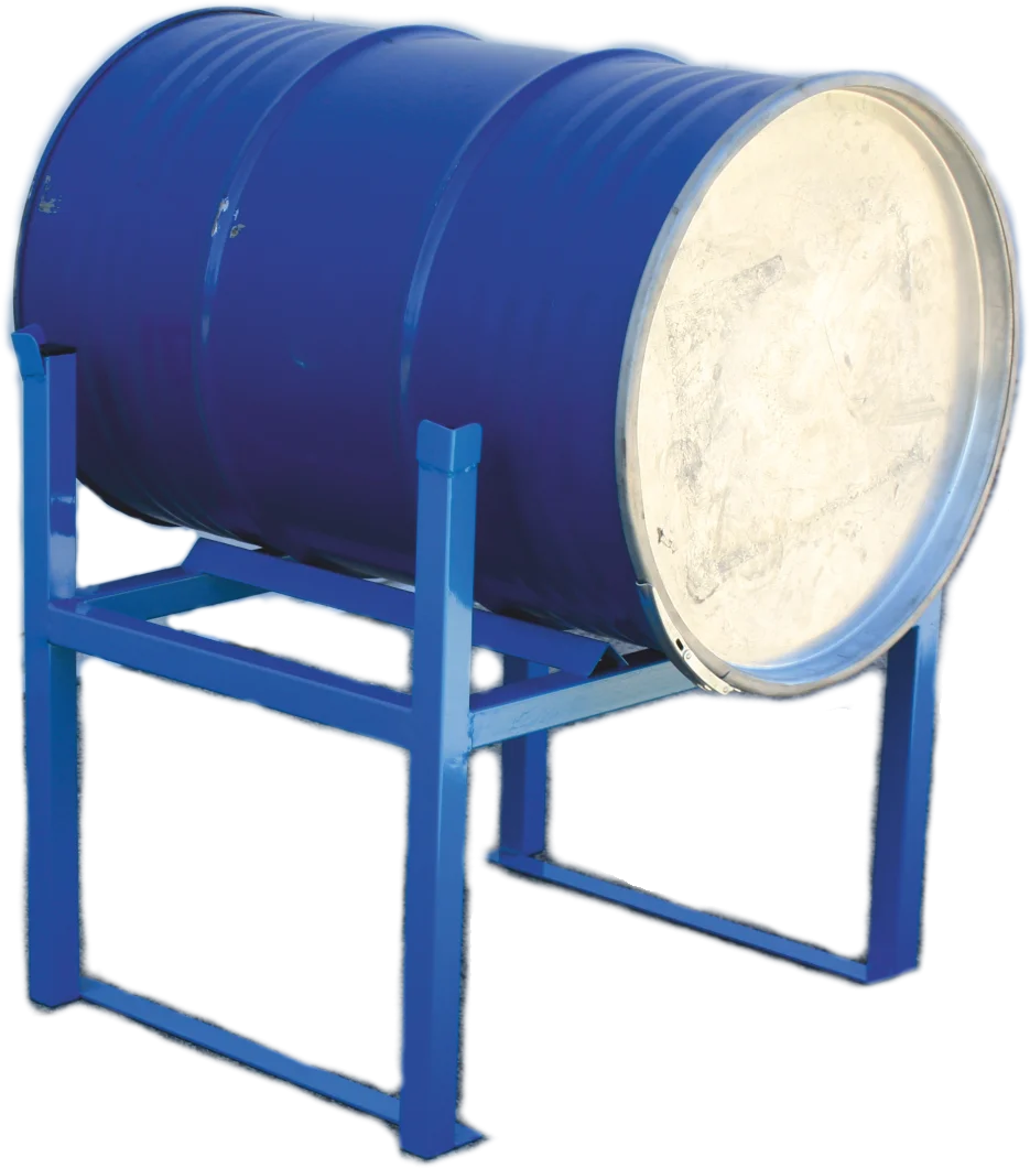 Supporto per 1 fusto verniciato SUP001V