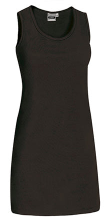 Vestito senza maniche da donna in tinta unita Linda
