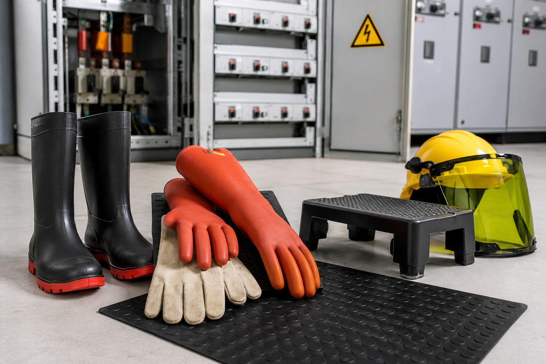 Sicurezza dielettrica sul lavoro: guida ai DPI isolanti per lavorare in sicurezza con il rischio elettrico