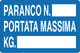 Cartello paranco n. ___ portata massima kg ___ 748