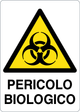 Cartello pericolo biologico 2056
