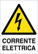 Cartello corrente elettrica 2070