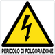 Cartello pericolo di folgorazione 29589