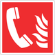 Cartello simbolo telefono antincendio 505