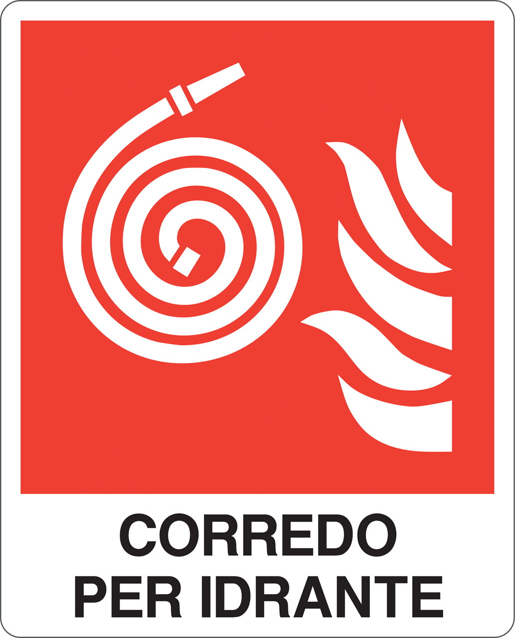 Cartello corredo idrante 5610