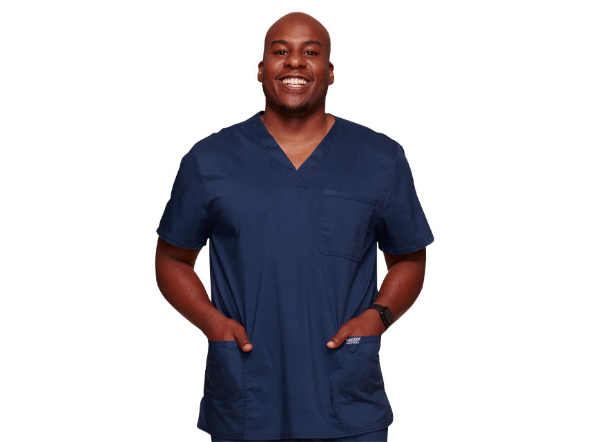 CHEROKEE REVOLUTION V-NECK JACKET - man M - navy blue