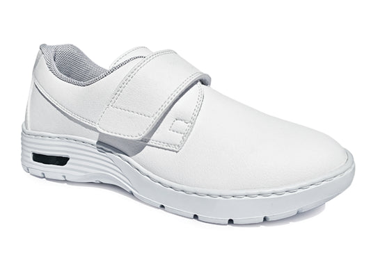 BERUFSSCHUH HF200 - 42 - mit Riemen - weiß