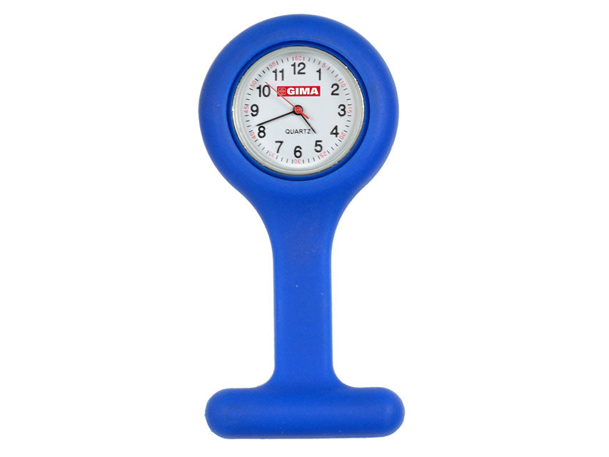 NURSES WATCH - round - blue