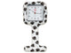 MONTRE INFIRMIÈRE - carrée - motif empreinte