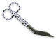 BANDAGE SCISSORS - footprints pattern - 14 cm