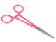 STRAIGHT HEMOSTATIC CLAMP - hearts pattern - 16 cm