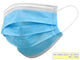 GISAFE MASCHERINA CHIRURGICA FILTRANTE 98% 3 VELI tipo IIR con elastici - adulti - azzurra - flowpack