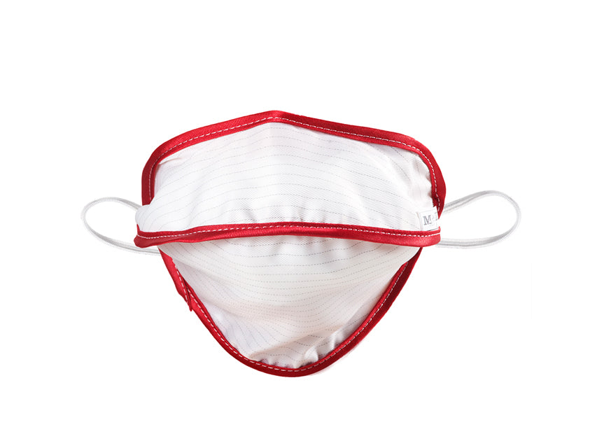 MASCHERINA RIUTILIZZABILE MYCROCLEAN KID BFE 99,8% - bianca/rossa