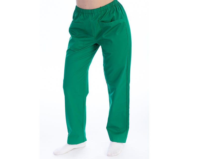 PANTALON - coton/polyester - unisexe - taille S vert