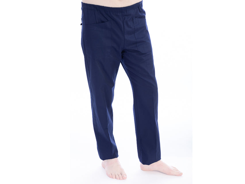 PANTALON - coton/polyester - unisexe - taille XS bleu