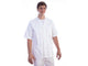 CHAQUETA CON BOTONES - algodón/pol. - unisex XXL blanco