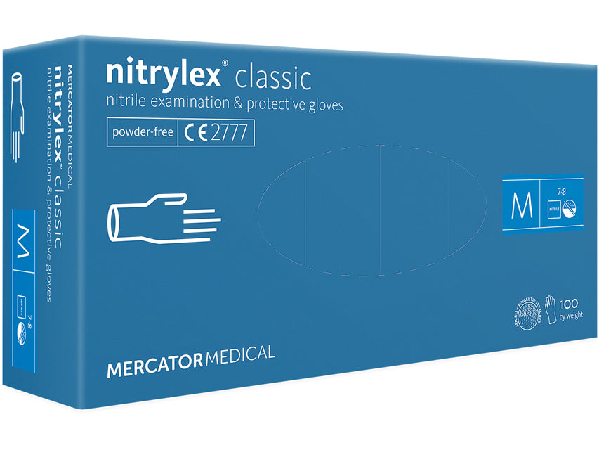 NITRYLEX CLASSIC NITRILE GLOVES - medium