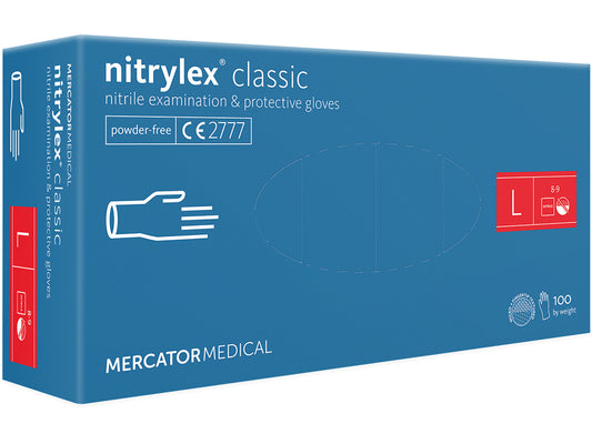 GUANTES DE NITRILO NITRYLEX CLASSIC - grandes
