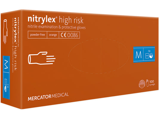 GUANTI NITRILE NITRYLEX ORANGE - medi