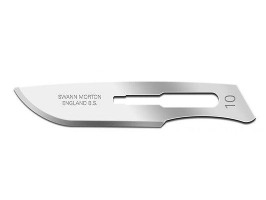 SWANN-MORTON C/S SKALPELLKLINGEN Nr. 10 – steril