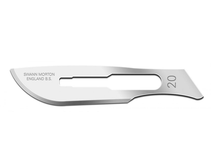 SWANN-MORTON C/S SCALPEL BLADES N. 20 - sterile
