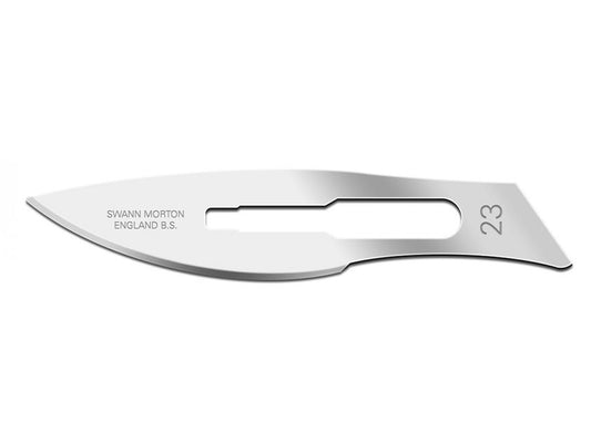 SWANN-MORTON C/S SKALPELLKLINGEN Nr. 23 – steril