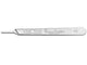 SWANN-MORTON MANCHE DE LAME EN ACIER INOXYDABLE N. 3 sans CE