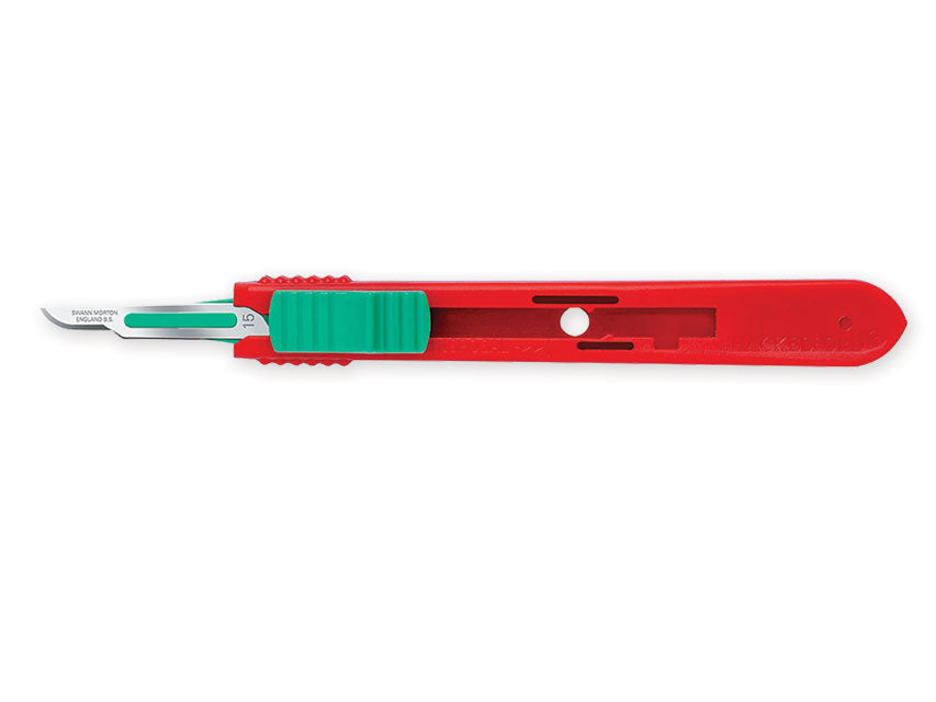SWANN-MORTON SAFETY SCALPEL N.15 STAINLESS STEEL BLADE - sterile