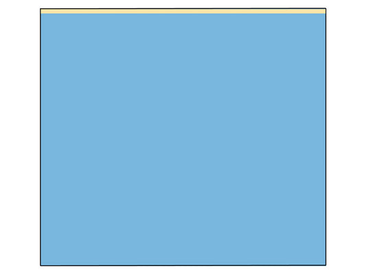 TWO-PLATED TNT SURGICAL COVER 180x200 cm - with adhesive side