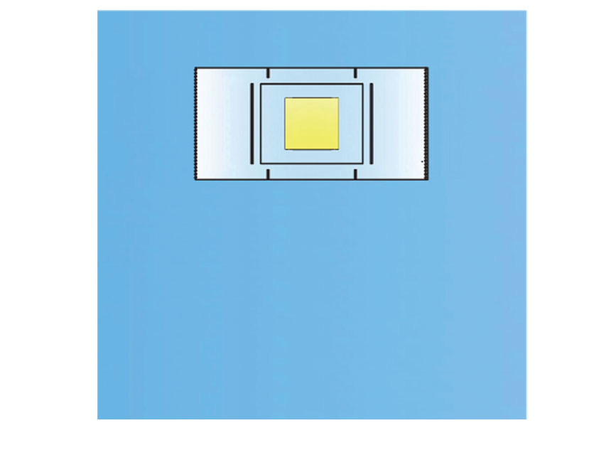 TNT OPHTHALMIC SURGICAL CLOTH 160x160 cm - sterile