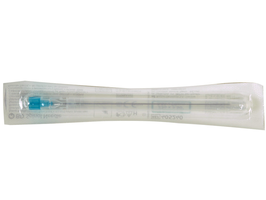 AIGUILLES BD QUINCKE 23G - 0,64x90 mm - turquoise